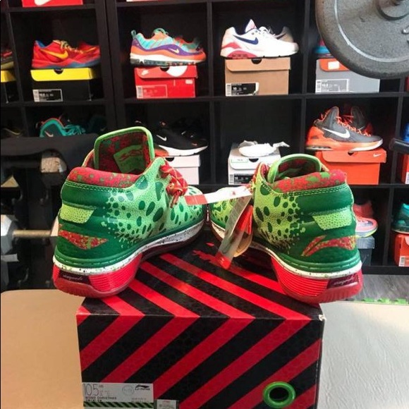 Brand New Li Ning Way Of Wade 2 Christmas 10.5 - Picture 5 of 6